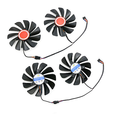 #ad For XFX RX580 590 8G Black WolF Edition CF1010U12S Cooling Fan Cooler Fan C $27.22