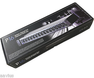 #ad 16 Channels XLR Patch Bay for Sennheiser Shure Wireless Mic Rack Case Systems $159.86