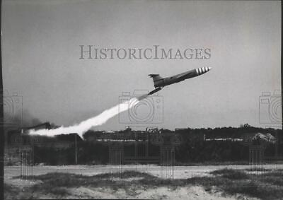#ad 1953 Press Photo Rocket launching spa92269 $12.99
