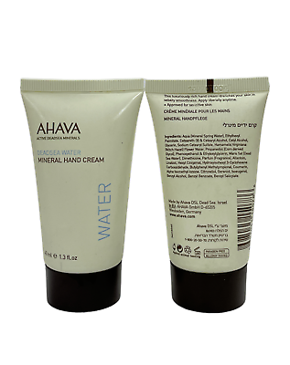 #ad Ahava Deadsea Water Mineral Hand Cream 40ml 1.3fl Lot Of 2 New As Seen In Pics $19.99