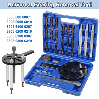 #ad Bearing Disassembly Puller Inner Hole Puller Removal Extractor Tool 3 jaw Puller $36.99