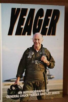 #ad Yeager An Autobiography Hardcover By Chuck Yeager ACCEPTABLE $4.64