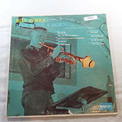 #ad Bill Berry Man With A Horn Record Album Vinyl LP $6.84