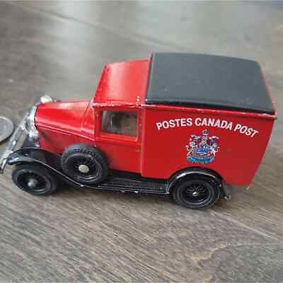 #ad 1981 Matchbox Ford Model A Canada Post Postes Canada Mail Delivery Truck Red Die $6.00