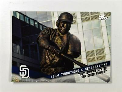 #ad 2019 Topps Opening Day Team Traditions amp; Celebrations TGS Tony Gwynn Statue $0.99