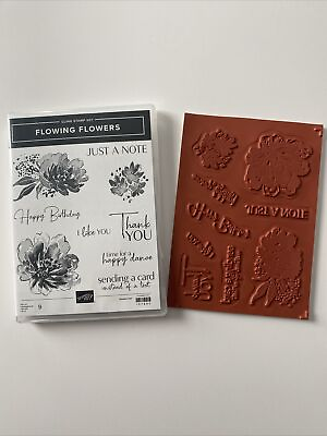 #ad Stampin’ Up FLOWING FLOWERS Stamp Set $37.00
