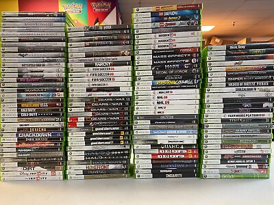 #ad 🎮 XBOX 360 Game Box With Cases Lot Assortment $4.00 $25.00 🎮 $11.00