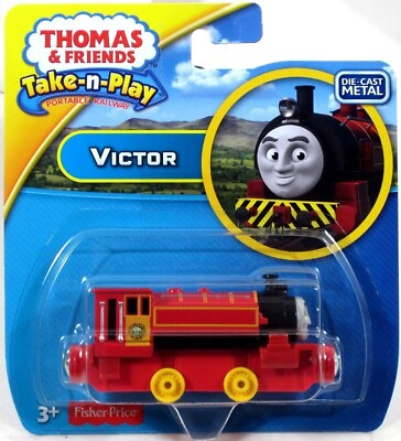 #ad FP Thomas amp; Friends Take n Play VICTOR engine magnets die cast metal NEW 99D6 $9.99