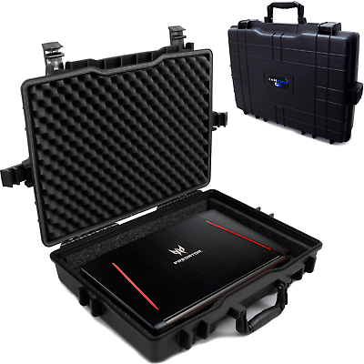 #ad #ad CM Waterproof Laptop Hard Case for 15 17 inch Gaming Laptops amp; Accessories USED $59.99