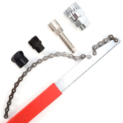 #ad Cassette Cycle Bike Freewheel Chain Whip Sprocket Lockring Remover Tool Repair $15.16