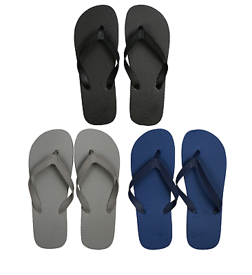 #ad Flip Flops Men#x27;s Solid Color Assortment By Style Color $8.87 FREE SHIPPING $8.87