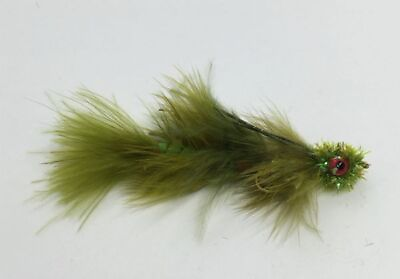 #ad Articulated Tips Up Olive Articulated Streamer $17.99