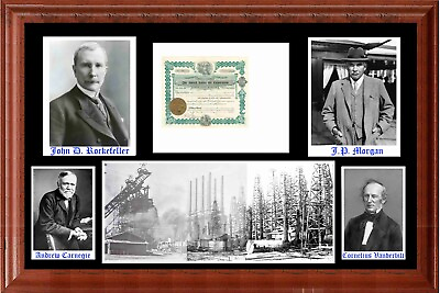 #ad Legends and Titans of industry Photo Collage 20 x 30 $239.50