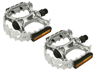 #ad #ad ABSOLUTE BICYCLE PEDALS VP 747 ALLOY IN CHROME COMPATIBLE WITH 9 16 CRANK. $30.99