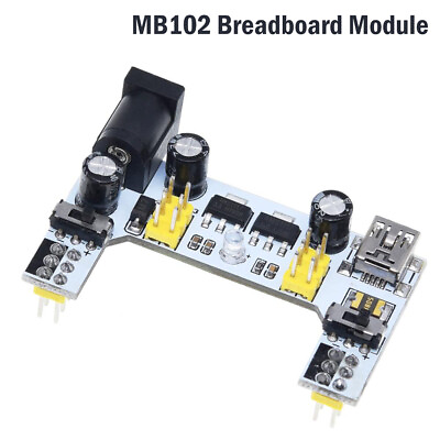 MB102 DC 7 12V Mini USB Breadboard Power Supply Module Arduino Bread Board EUR 4.39