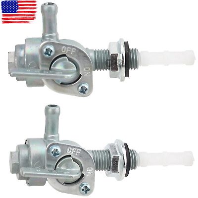 #ad 2X ON OFF Fuel Tank Shut Off Valve Tap Switch for Generator Gas Engine Fuel Tank $10.97