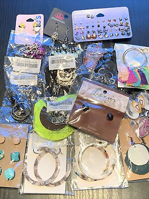 #ad New Earrings Lot 38 Pair Pierced Boho Wholesale Variety NOS On Card Jewelry E403 $29.99
