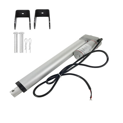 #ad 750N 12V DC Linear Actuator 7.8quot; 200mm Stroke Push Rod Motor Replacement Tool $42.75