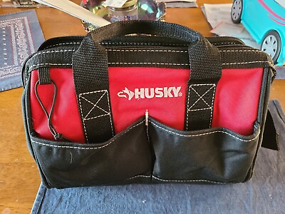 #ad Husky 13 Inch Tool Bag Multi Purpose Water Resistant New. $25.00