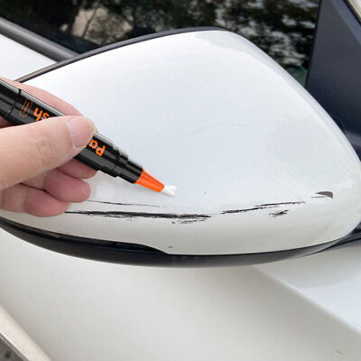 #ad 1PC White Car Touch Up Paint Pen Scratch Remover Repair Applicators Accessory $3.99