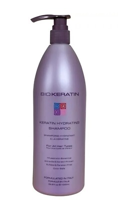 #ad 1 Bio Keratin Protein Hydrating Shampoo All Hair Types 33.8 oz Paraben Free $24.99