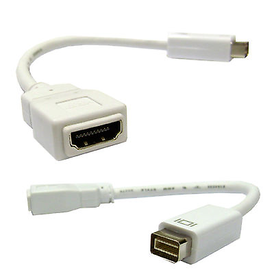 #ad Mini DVI Male to HDMI Female Adapter Cable 30H1 53000 $4.99