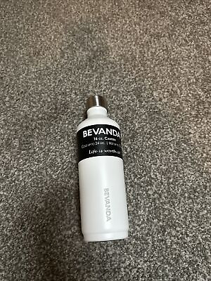 #ad Bevanda Water Bottle 16oz Color: White Holds Hot or Cold Beverages $14.29