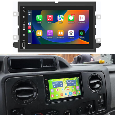 #ad 7quot; For Ford E 350 Super Ford Duty E 250 2011 2014 Car Radio Android 13 Carplay $139.49