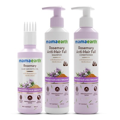 #ad Mamaearth Rosemary Hair Fall Control Kit 650 ml F S $34.67