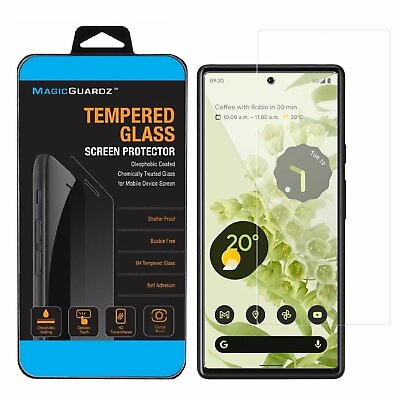 #ad MagicGuardz® For Google Pixel 6 Screen Protector Tempered Glass Screen Cover $3.25