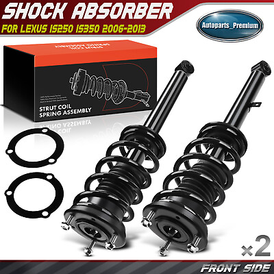 #ad 2x Complete Strut amp; Coil Spring Assembly for Lexus IS250 IS350 06 13 RWD Front $141.99