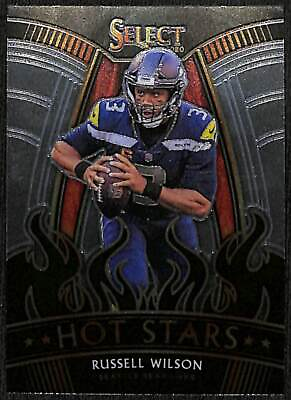 #ad 2020Panini Select Hot Stars Russell Wilson #HS18 Seattle Seahawks $1.50