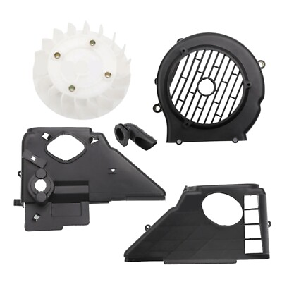 #ad ATV Air Shroud Cooling Fan Assembly Fit for GY6 125 150cc $19.81