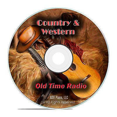 #ad Country Western Museum 1134 Episodes of Old Time Radio Shows OTR DVD CD G07 $8.99