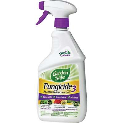 #ad Garden Safe Fungicide 3 32 Oz. Ready To Use Trigger Spray Fungicide HG 93215 $51.89