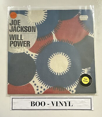 #ad Joe Jackson Wil Power 1987 Lp Original Vinyl Record Modern Classical EX EX GBP 13.64