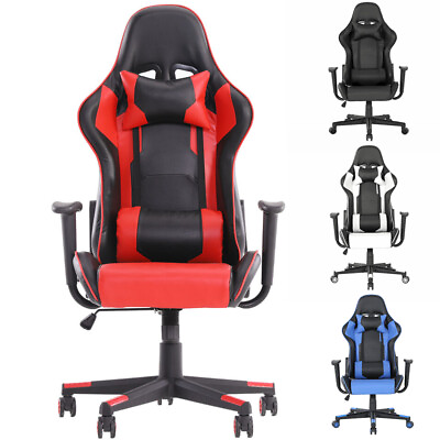 Ergonomic Computer Gaming Chair Office Chairs Executive Swivel Racing Recliner $79.99
