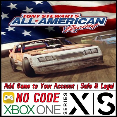 #ad Tony Stewart#x27;s All American Racing Xbox One amp; Xbox Series X S Game No Code $7.99