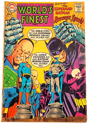 #ad WORLD#x27;S FINEST #175 1968 VG REVENGE SQUAD BATMAN SUPERMAN 12CENT $29.95