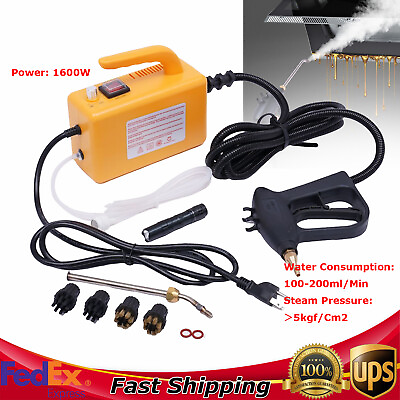 #ad 1600W 110V Portable High Pressure Handheld Steam Cleaner Cleaning Machine HOT $58.57