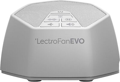 #ad LectroFan EVO Guaranteed Non Looping Sleep Sound Machine White $17.95