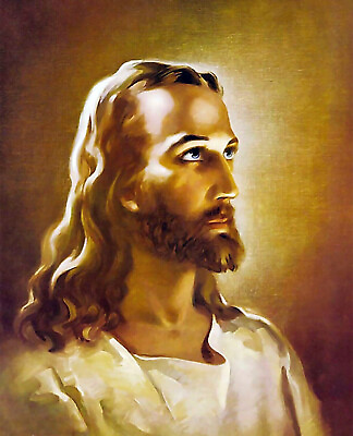 #ad JESUS CHRIST 8X10 PHOTO PICTURE CHRISTIAN ART 4 $9.45