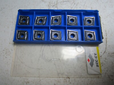 #ad ZCCCT CNMG120412 EF YBG202 Cemented Carbide Threading Insert Pack of 10 $34.95