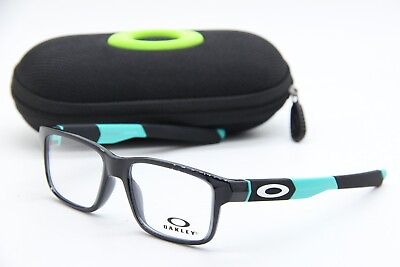 #ad NEW OAKLEY OY8007 0346 FIELD DAY BLACK INK AUTHENTIC EYEGLASSES W CASE 46 14 $123.71