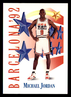#ad 1991 SkyBox #534 Michael Jordan USA $14.20