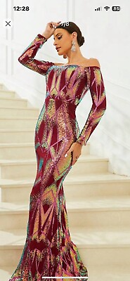 #ad Ladies Evening Formal Gown $200.00