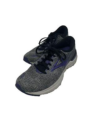 #ad Brooks Size 8 Adrenaline Running Go To Support GTS 22 Black Purple Gray Sneakers $25.00