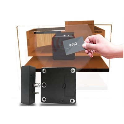 #ad RFID Hidden invisible Cabinet Lock 3 Keys W 20quot; power jack KR S80LC PJC 20 $47.25