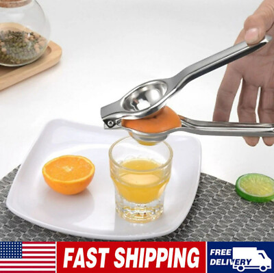 #ad Stainless Steel Lemon Squeezer Orange Lime Juicer Hand Press Tool Kitchen amp; Bar $6.15