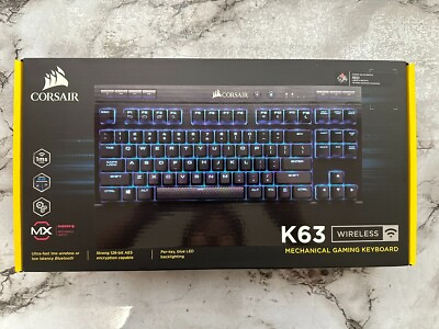 #ad Corsair Gaming Keyboard K63 Wireless CherryMX Red Blue LED KB431 CH 9145030 JP $164.01